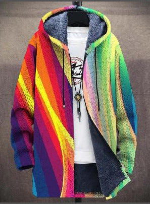 Kira | Elegancki Kardigan z Artystycznym Wzorem