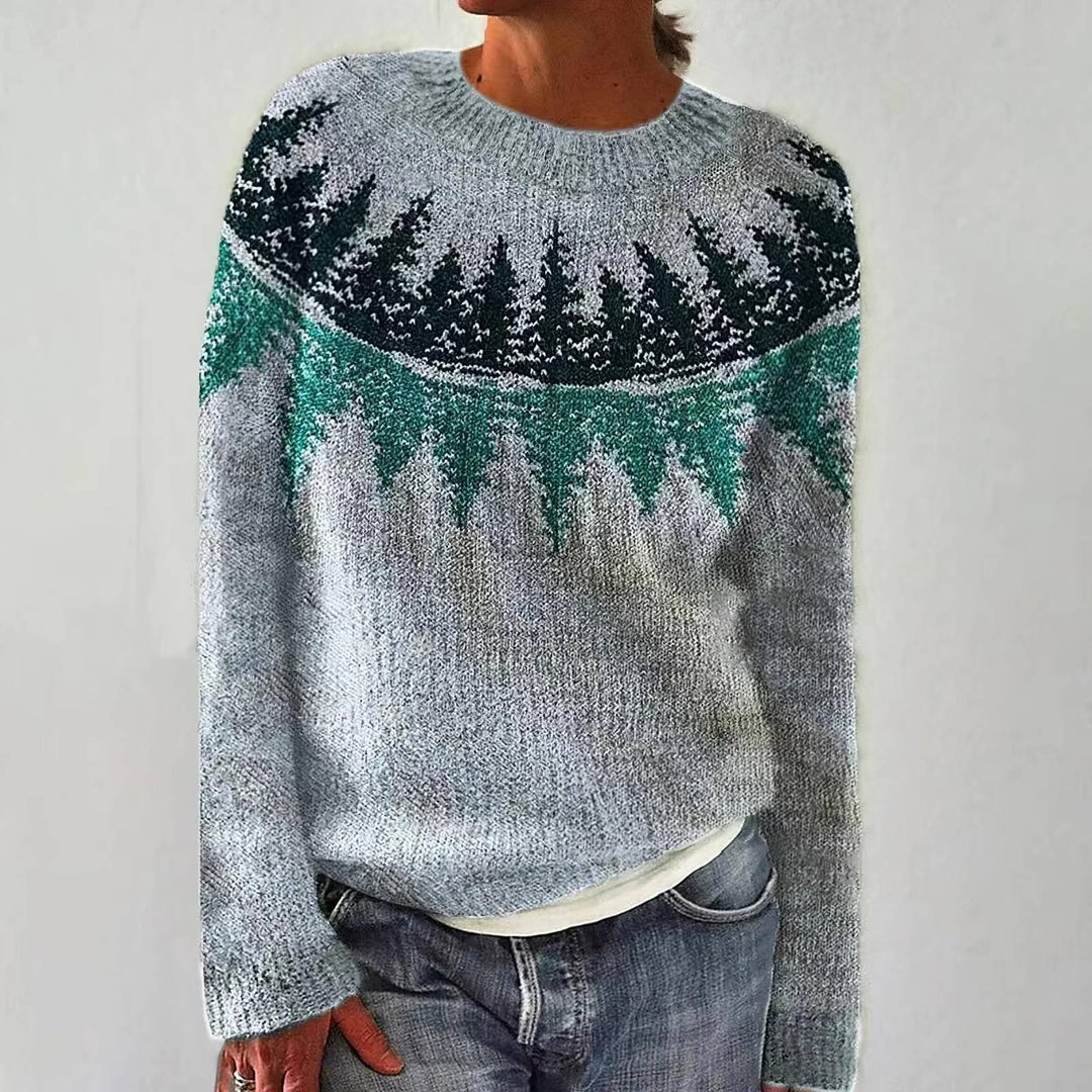 Luna | Przytulny Sweter Retro