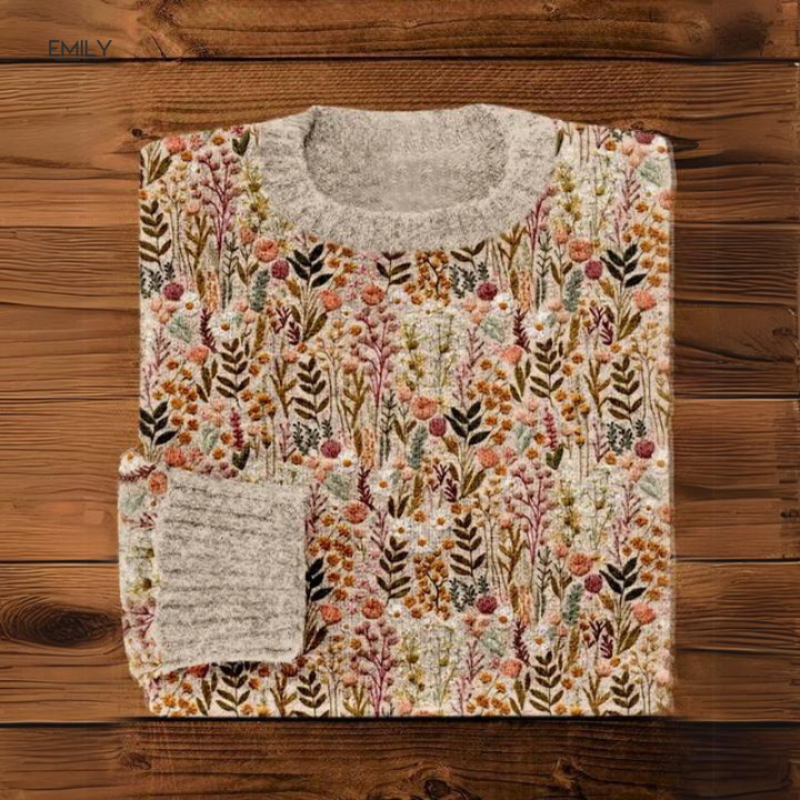 Jena | Przytulny Sweter Retro