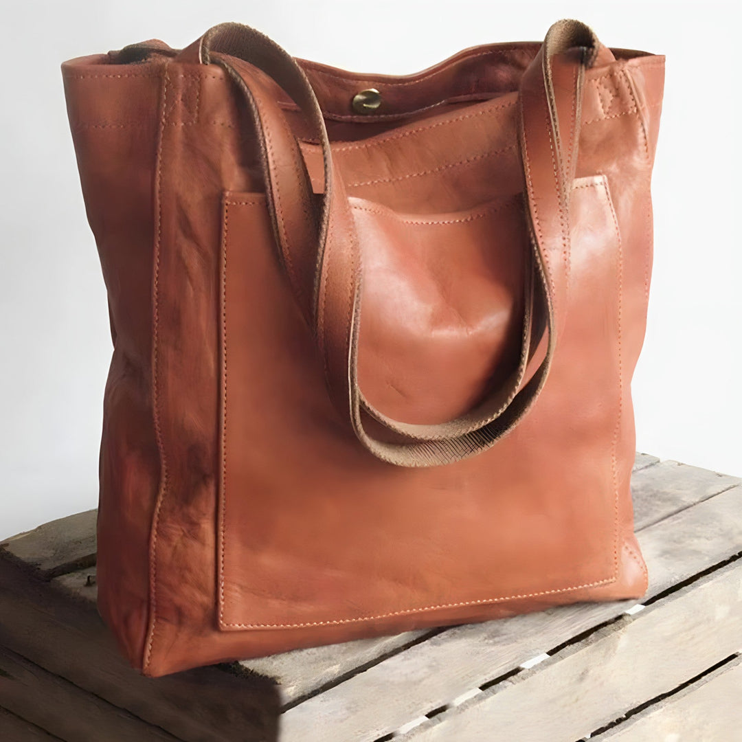 Aveline Luxe Tote | Elegancka Torba ze Skóry Ekologicznej
