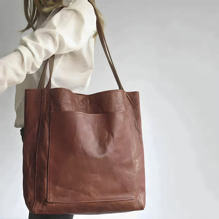 Aveline Luxe Tote | Elegancka Torba ze Skóry Ekologicznej