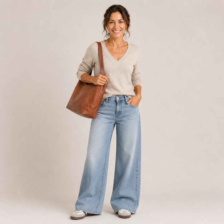 Aveline Luxe Tote | Elegancka Torba ze Skóry Ekologicznej