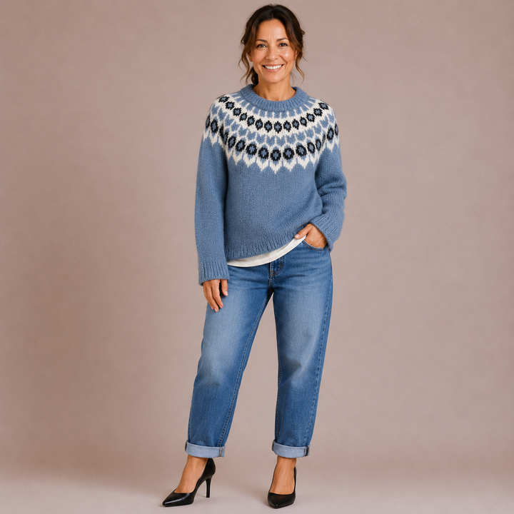 Sophie | Przytulny Sweter Retro
