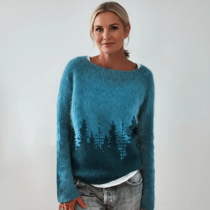 Juilia | Przytulny Sweter Retro