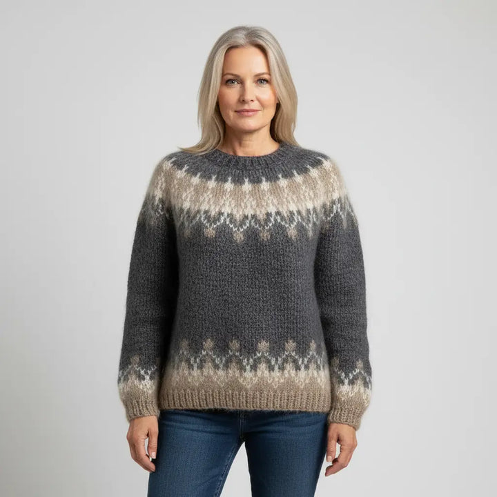 Aria | Przytulny Sweter Retro